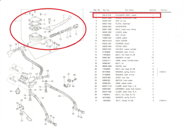 Preview: HAUPTBREMSZYLINDER (2 BREMSSCHEIBEN) Preview: HAUPTBREMSZYLINDER (2 BREMSSCHEIBEN)